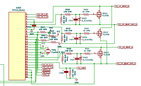 AJ27 ECU Hardware Schematic - Classic ECU